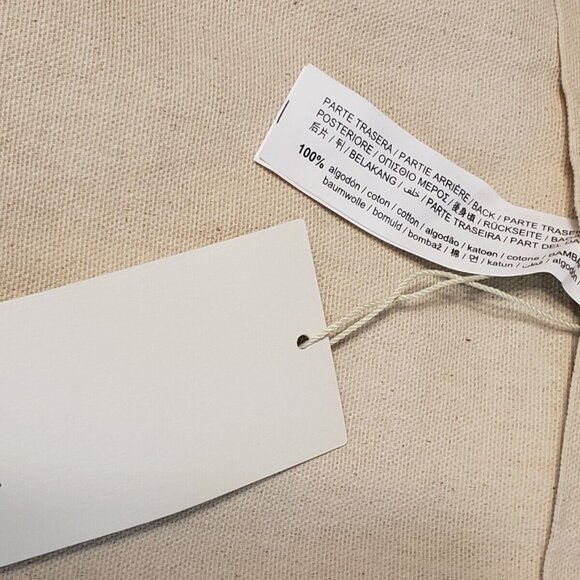 ZARA Home boho pillow cover R$69.90 tasseled rectangle decorative - Picture 4 of 4